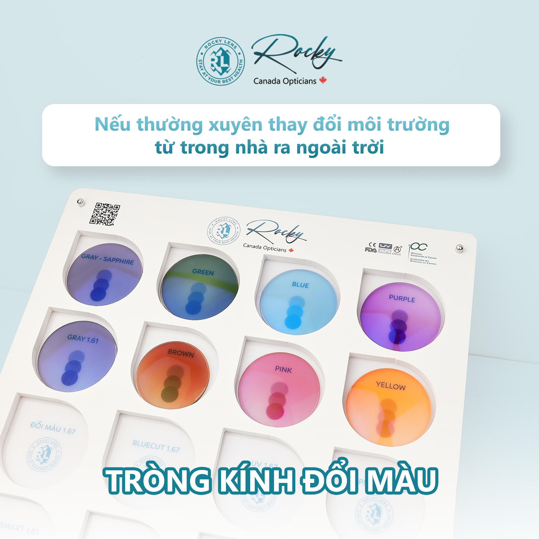 tròng đổi màu rocky